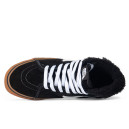 Vans Old Skool High Black White Gum С МЕХОМ