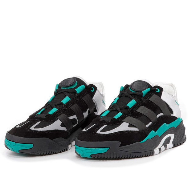 Adidas Niteball Black Sub Green Winter С МЕХОМ