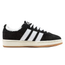 Adidas Campus Black White Winter С МЕХОМ