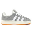 Adidas Campus Light Grey White Winter С МЕХОМ