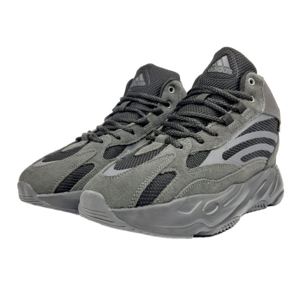 Adidas Yeezy Boost 700 High Dark Grey Winter С МЕХОМ