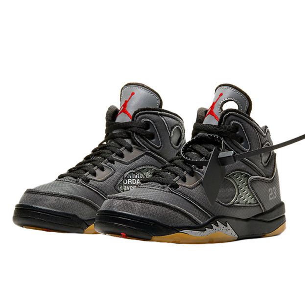 Jordan 5 Retro Off-White Black CV4827-001