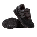 New Balance 574 Black Suede