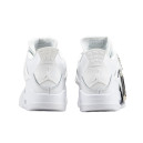 Jordan 4 Retro White Leather