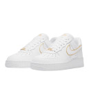 Nike Air Force 1 Low Icon Clash White Metallic Gold AO2132-102