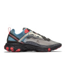 Nike React Element 87 Blue Chill Solar Red AQ1090-006