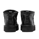 UGG Ultra Mini Platform Leather Black Premium