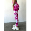 Легінси Рожево-Білі з Push-Up Ефектом