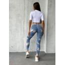 Легінси Небесно Голубі з Push-Up Ефектом