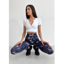 Легінси Темно Сині з Push-Up Ефектом