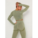 Легінси Оливкові з Push-Up Ефектом