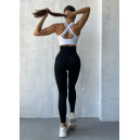 Легінси Чорні Yimria Unique з Push-Up Ефектом та Корсетом