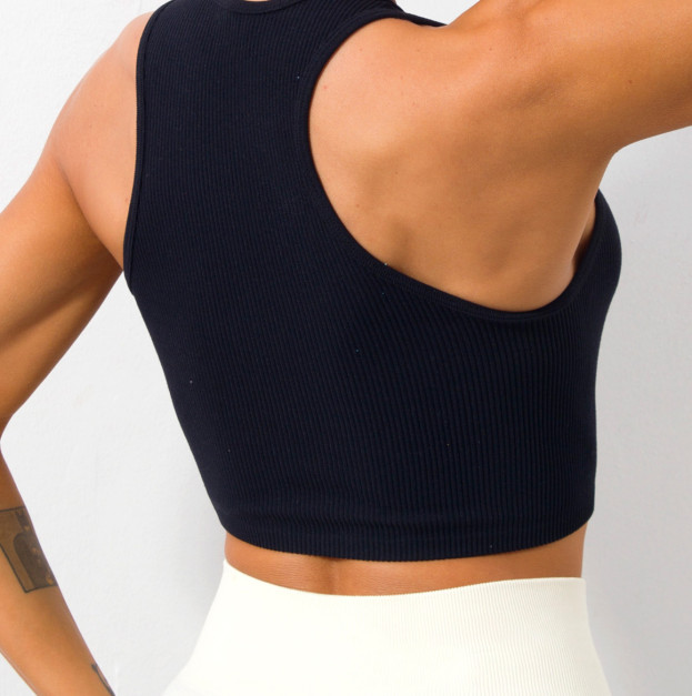 Кроп Топ Спортивний Чорний