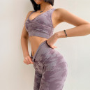 Топ Спортивний Рожево Сірий