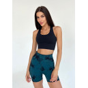 Спортивні Шорти Темно Зелені з Push-Up Ефектом