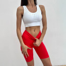 Спортивні Шорти Червоні з Push-Up Ефектом