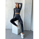 Рашгард Темно Сірий