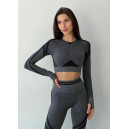 Рашгард Темно Сірий