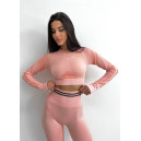 Легінси Темно Рожеві з Push-Up Ефектом