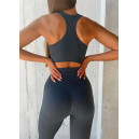 Легінси Сірі з Push-Up Ефектом