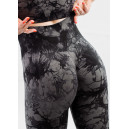 Легінси Сіро Чорні з Push-Up Ефектом