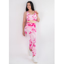 Легінси Біло Рожеві з Push-Up Ефектом