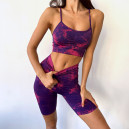 Спортивні Шорти Фіолетові з Push-Up Ефектом
