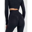 Легінси Чорні з Push-Up Ефектом