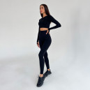 Легінси Чорні з Push-Up Ефектом