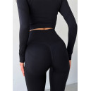 Легінси Чорні з Push-Up Ефектом