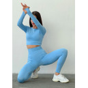 Легінси Голубі з Push-Up Ефектом