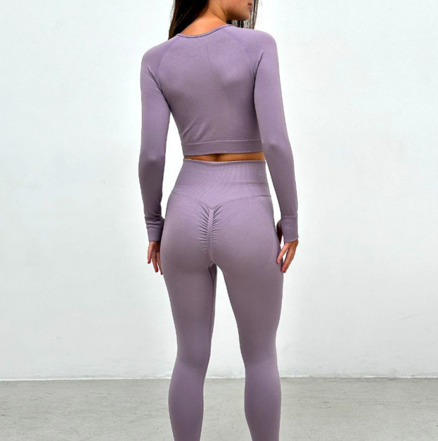 Легінси Фіолетові з Push-Up Ефектом