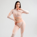 Рашгард на Блискавці Персиковий з Візерунком