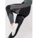 Легінси Чорно Білі з Візерунком