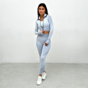 Легінси Білі з Візерунком