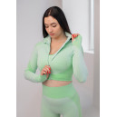 Рашгард на Блискавці Салатовий з Візерунком