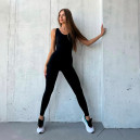 Комбінезон Чорний з Push-Up Ефектом