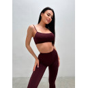 Легінси Темно Бордові