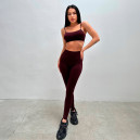 Легінси Темно Бордові