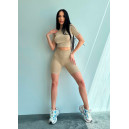 Велосипедки Бежеві в Рубчик