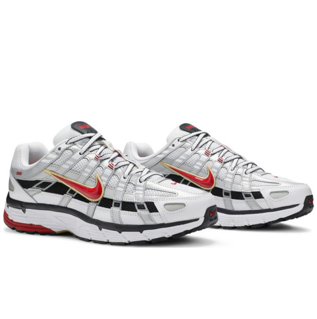 Nike P-6000 CNPT Metallic Silver Red BV1021-101