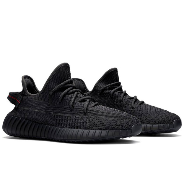 Adidas Yeezy 350 boost V2 Static Black (Reflective) FU9007