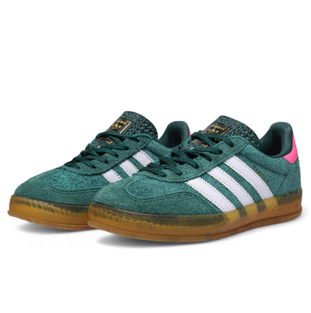 Adidas Gazelle Indoor Collegiate Green Pink IG5929