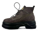 Puma Spring Boots Brown Yellow Black