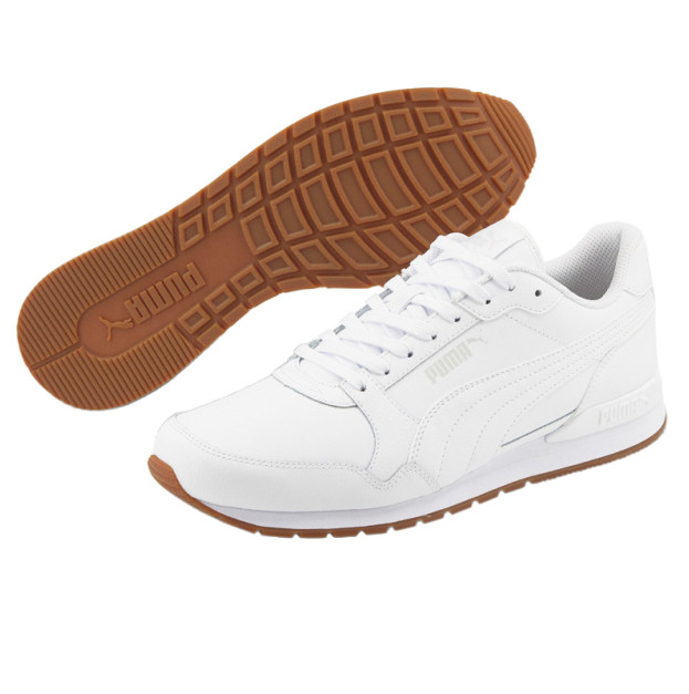 Puma ST Runner v3 Leather White Gum 384855-05