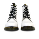 Dr. Martens 1460 Smooth Leather Lace Up Boots White З ХУТРОМ