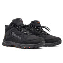 Columbia Waterproof Boots Black Orange З ХУТРОМ