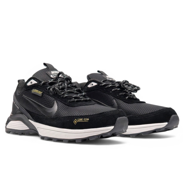 Nike Rivah Low Gore-Tex Black White З ХУТРОМ