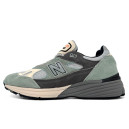 New Balance 991v2 Made In England Silver Blue Turbulence U991SG2
