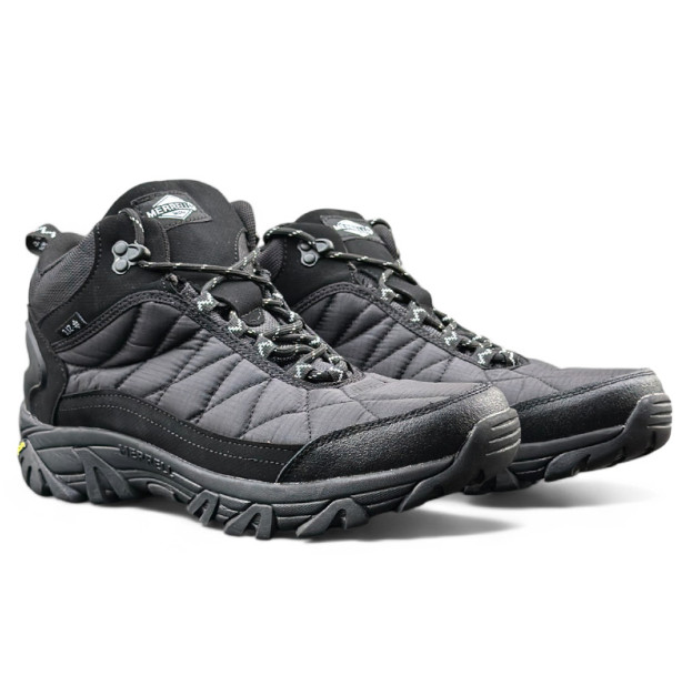 Merrell Ice Cap Moc II Black White С МЕХОМ